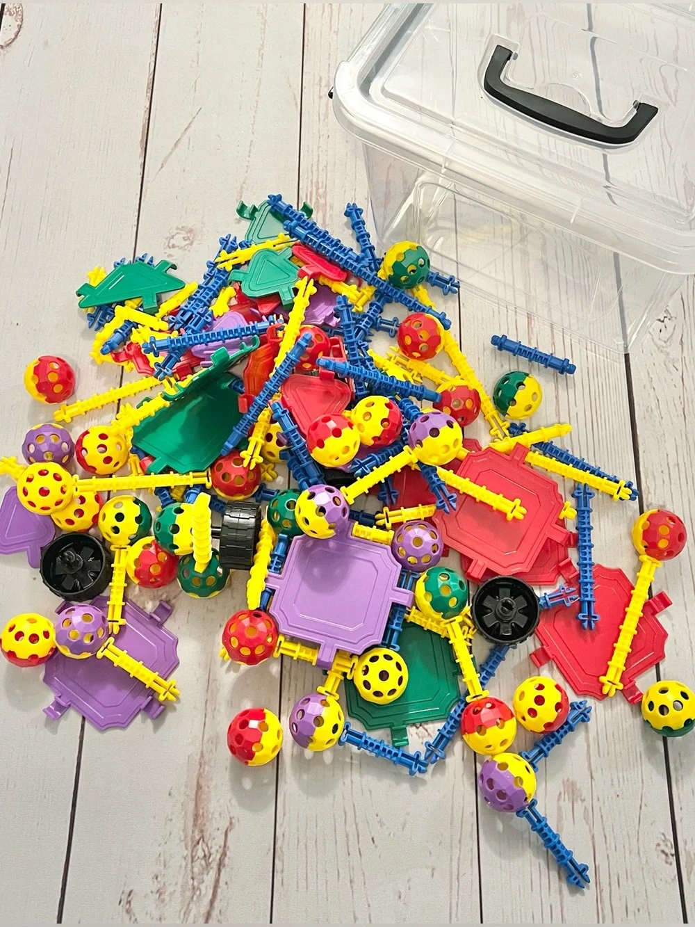 Set of Stem Building Toys